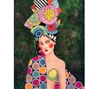 Zdklfm69 Peindre par Nombre Peinture par numéro Coloriage Adulte par numéros Fille Art Abstrait Maison Chambre Mur oeuvre Bricolage Portrait Peint à la Main Cadeau 40x50cm