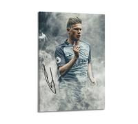 ZDKYSLA Kevin De Bruyne Poster mural sur toile - Décoration murale esthétique avec musique et film - Pour salon, chambre à coucher - 40 x 60 cm - Style cadre