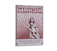 ZDKYSLA Mitski Poster rétro Bury Me At Makeout Creek - Art mural sur toile esthétique - Décoration de cinéma et musique - Pour salon, chambre à coucher - 60 x 90 cm - Style cadre