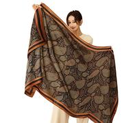 ZDMHSH Foulard tendance 100% soie - Longue et légère - Pour femme - - taille unique