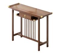 ZDMZR Console Entree avec Tiroir, Table Console avec Tête Lit Surélevée, Idéale pour Salon, Couloir Ouhall D'Entrée(100x42x88CM/39x16x34IN)