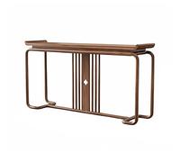 ZDMZR Console Entree en Bois Massif avec Conception Tête Surélevée, Pieds Robustes, Idéale pour Salon ou Hall D'Entrée