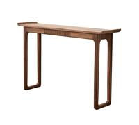 ZDMZR Console Entree, Table Console avec Conception Tête Surélevée et Tiroir, Idéale pour Couloir ou Hall D'Entrée(100x32x85CM/39x12x33IN)