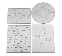 ZDNT 1 pièce Matrices de Découpe,Dies Scrapbooking,pochoirs de gaufrage puzzle poinçonneuse gabarit de poinçonnage,gabarit de poinçonnage en,pochoirs en papier de coupe pour scrapbooking,bricolage