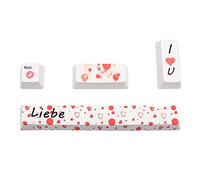 Zdprkqzvz 4 touches Entre 6.25u Barre d'espace de remplacement PBT Cinq côtés Dye-Subbed OEM Key pour clavier mécanique