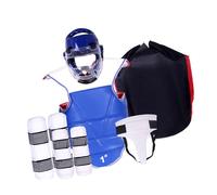 Zdprkqzvz Ensemble de protections pour le haut du corps, les côtes du ventre, le taekwondo, la boxe, la poitrine, la protection du corps