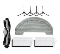Zdprkqzvz Filtre HEPA - Bords latéraux principaux - Brosse de balayage anti-allergène - Convient pour robot Xiebro HR1010