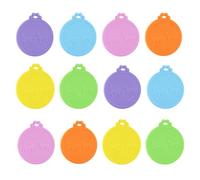Zdprkqzvz Lot de 12 couvercles réutilisables en silicone de qualité alimentaire pour réfrigérateur pour animal domestique - Excellente étanchéité - Anti-fuite