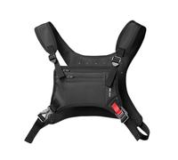 Zdprkqzvz Sac de poitrine de sport de plein air pour homme, sac de poitrine réglable pour la course à pied, la randonnée, les entraînements