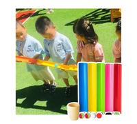 ZDQDMJ Pipeline Challenge Jeu du Défi du Pipeline, Travail D'équipe pour Journée Sportive, Fête Extérieure Au Jardin Et À La Plage pour Mariages(5pcs 30cm)
