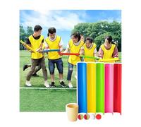 ZDQDMJ Pipeline Challenge Pipeline Challenge, Jeux De Plein Air pour La Famille, Ensemble De Travail D'équipe pour Fête Au Jardin Et À La Plage pour Adultes Et Enfants(5pcs 40cm)