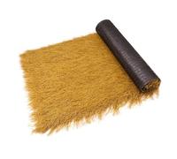 ZDQDMJ Toit en Chaume Toile De Toiture Artificielle en Rouleaux, Brins d'herbe en PE Haute Densité, Ignifuge Et Étanche, pour La Décoration De Patio, Gazebo Ou Jardin(1x1m)