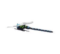 ZDragonfly Toy - 3D Fake Dragon Fly | Deterring Simulation Animal Figurines for Garden Stroller Classroom Lawn Kids Learning Patio Demonstration, PVC, 12cm Wings