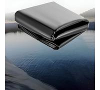 ZDSDZSD Bache Bassin Exterieur Jardin, Liner Piscine Hors Sol HDPE, Revêtement D'étang Impermeable, pour Bassin Film D'étang pour Bassin Koi, Cascades d'eau, Baies(5mx5m(16.4ftx16.4ft))