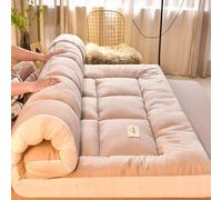 ZDSDZSD Tatami Japonais, Matelas Futon 2 Places, Futon Pliable, Matelas 1 Place, Matelas Camping 2 Personnes Futon, Matelas 2 Personnes Pliable, Futon Japonais pour Canapé Camping(Gray,150x200cm)