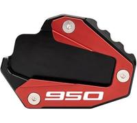 ZDSMYXGS Béquille latérale Extension De Béquille Latérale pour Ducati Hypermotard 950 SP Multistrada 950S Super Sport S Agrandisseur de Support(Rouge)