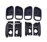 ZDSMYXGS Enjoliveur De Poignée Porte Intérieure Pour Hyundai Pour Accent 2007-2011 82611-1E000 82621-1E000, Avant/arrière Gauche/droite Poignée de porte latérale(A Set 8Pcs)