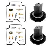 ZDSMYXGS Kit De Réparation De Carburateur De Moto pour Suzuki GS-E 500 GS500 GSE500 W/X/Y 1997-2000 avec Flotteur Et Diaphragme Pièces De Carburateur Pièces de Réparation de Carburateurs(Couleur 4)