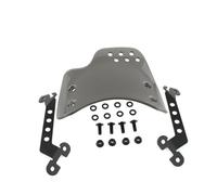 ZDSMYXGS Pare-Brise De Moto pour Ducati Scrambler 400 800 2015-2022 2023 2024, Pare-Brise, Déflecteur De Vent Déflecteur De Pare-Brise De Moto(Titane)