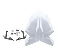 ZDSMYXGS pour Duke 390 250 125 Duke 390 Duke 250 Duke 125 2017-2023 Pare-Brise De Moto Déflecteur De Vent Pare-Brise Écran Déflecteur De Pare-Brise De Moto(Titane 3)