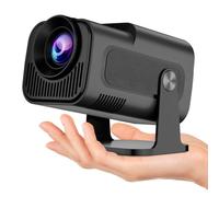 ZDSSY Beamer 4K, Mini Projektor WiFi 6 und Bluetooth 5.4,Tragbarer Video Smart Beamer, Automatische Korrektur und ManuelFokus,Heimkino Kompatibel mit PC/TV Stick/USB/PS5