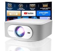 ZDSSY Projecteur Intelligent avec Applications intégrées, WiFi Bluetooth, Mini projecteur 4K natif 1080p, 400 lumens ANSI, Keystone/Mise au Point électrique, Android 13 NTV, projecteur de Film