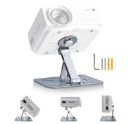 ZDSSY Support de Projecteur, Trépied Rotatif à 180°, avec vis de 6 mm, Support de Projecteur Multi-Angle, pour Home Cinéma, Bureau et école, Argent (stand18)