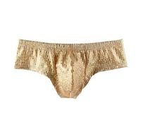 ZDSUHYIW Boxer en coton pour homme - Sous-vêtements en microfibre - String sexy - Avec joint torique - Mini slip d'été, kaki, M