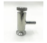 ZDTABZMC 1/2" Stainless Steel 304 Tri Clamp OD 25.2mm Sampling Valve Silicone Sealing