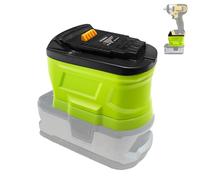 ZDTZ Adaptateur de batterie pour Ryobi 18 V vers pour batterie Dewalt 20 V Max, pour Ryobi 18 V ONE+ Batterie P107 P108 Convertir pour outils Dewalt 20 V