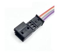 ZDVHOMCB 1 Set 3 Pin Car Stereo Speaker Tweeter Light Treble Electrical Cable Connectors Wire Harness for 1-968700-1 1C0973119B(3P Male,20 Pcs)