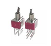 ZDVHOMCB 2pc T80-T T8021L-TNQ Toggle Switch Side Bend 2nd Gear 6-pin Twister Pull Shake Arm