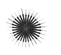 ZDVHOMCB 30Pcs Terminal Pin Removal Tool Kit Stainless Steel Pin Extractor Tool Reusable Electrical Wire Connector Pin Release Tool Auto