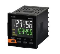 ZDVHOMCB CX6S-1P2 Counter/Timer, W48xH48mm, 6-Digit, 1 Preset, PNP Or NPN Input, Prescale Value Setting, Relay SPDT(1c) 250VAC 3A, 2