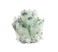 ZDVHOMCB Decoration of Clusters of Crystals, Stones, Green Cluster Ornaments -, for, Yoga, Bedroom, Living Room,300~400g