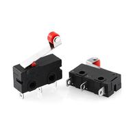 ZDVHOMCB Lot de 10 interrupteurs 3 Broches avec Interrupteur de Fin de Course à Galet KW11-3Z KW12-N