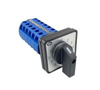 ZDVHOMCB LW26-20/6 Rotary Cam Switch 20A Twelve-Gear 12 Positions Six-Section 6 Poles Single-Wire Power Circuit Selector Silver (1-12 Position)