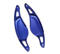 Zdwpan 2 Pièces en Alliage d'aluminium Voiture Volant Changement de Vitesse pour BMW Série 5 G30 Série 7 G11 G12 X3 G01 X4 G02 M5 F90 2017 2018