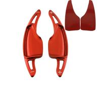 Zdwpan 2 Pièces en Alliage d'aluminium Voiture Volant Changement de Vitesse pour Chevrolet Camaro MK6 ZL1 LT1 Chevy RS SS 2016-2024 Cabriolet