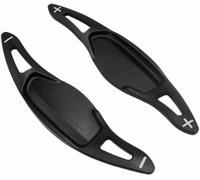 Zdwpan 2 Pièces Extension de Palette de Volant en Alliage d'aluminium pour KIA Soul EV e-Soul SK3 Stinger CK GT Line 2019 2020 2021