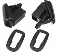 Zdwpan Buse de pulvérisation d'eau pour Lave-Glace de Voiture, pour Focus MK2 MK3 2005-2012 et Fiesta 2001-2008 Plastique Gicleur Lave Glace Remplacement
