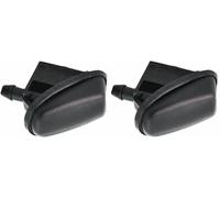 Zdwpan Buse de pulvérisation d'eau pour Lave-Glace de Voiture, pour Ford Fiesta 2001-2007 Plastique Gicleur Lave Glace Remplacement