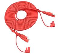 zdyCGTime 18AWG avec Capuchon étanche,SAE à SAE Mâle à Femelle Adaptateur De Câble De Rallonge De Voiture,Déconnectez Rapidement du Faisceau de déclenchement de la Cellule Solaire.(12ft/3.7M)