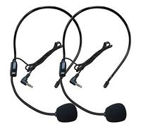 zdyCGTime Câble Casque Audio 3,5 mm mâle Portable,utilisé pour systèmes de Microphone,amplificateurs de Voix,Haut-parleurs,Enseignants,conférences,conférences,Les Guides touristiques.(2Pièces/1M)