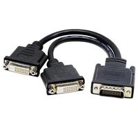 zdyCGTime DMS-59 vers DVI Splitter connecteur de câble Double Moniteur pour Installer ou comme Un Adaptateur DVI Y Cordon Dongle-10inch