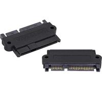 zdyCGTime SAS 22 broches vers 7 broches + 15 broches disque dur SATA RAID adaptateur avec port d'alimentation 15 broches.(1Pièces)
