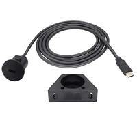 zdyCGTime type - C 3.0 femelle à type - C bus embarqué câble, USB C 3.0 mâle femelle extension pour les voitures, bateaux, motos, etc.