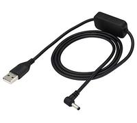 zdyCGTime USB 2.0 mâle à 90° DC3.5 * 1.35mm mâle 5v câble d'appoint coudé,adapté aux Ventilateurs,routeurs et Autres Petits équipements électroniques.(1m/1Paquet)