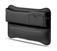 ZDYTPATX BoîTe De Rangement en Cuir SièGe Voiture pour D-acia Duster 2.Gen 1.Gen HM HS 2017-2025, Siege D'Espace Remplissage Gap Espace LatéRale Organisateur Accessoires,A