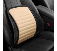 ZDYTPATX Voiture Coussin Soutien pour TT 8J MK2 2007-2014, Coussin Dos Voiture Oreillers Coussins de Soutien Lombaires Maille Support,Beige